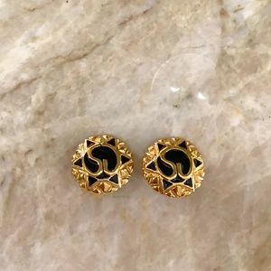 ST. JOHN KNIT EARRINGS